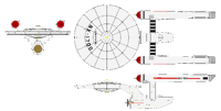 The Constitution prototype, prior to the three battles that defined her pre-commissioned existence.