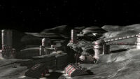 The , a lunar settlement in .