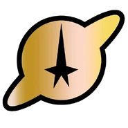 USS Tamerlane Command division insignia shown.