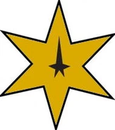 USS Courageous Command division insignia shown.