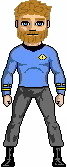 Lieutenant commander Alan Cooper Star Trek: The Intrepid Adventures