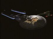 Excelsior class, battle of Cardassia