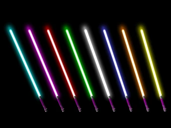 neon lightsaber