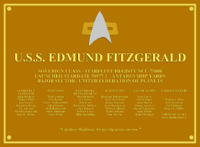 EdmundFitzgeraldPlaque