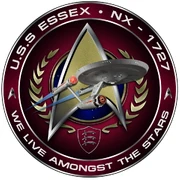 USS Essex shakedown cruise patch.