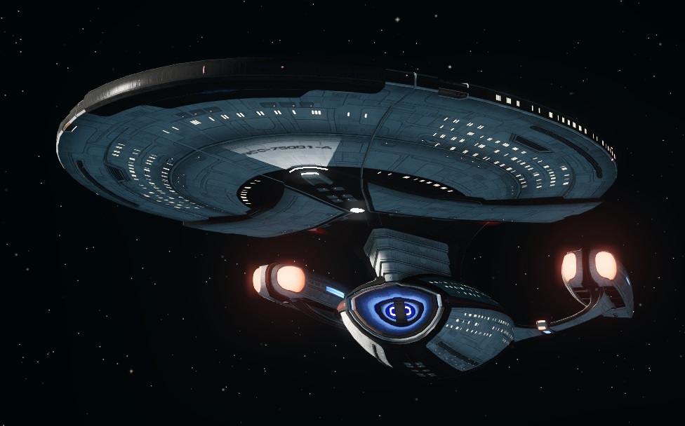 star trek legacy ship