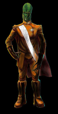 A So'jan  in dress uniform (drawn by Josh Taylor) from 