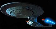 Original Galaxy-class starship