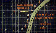 Romulan Neutral Zone map