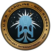 USS Caroline (NCC-63544) mission patch