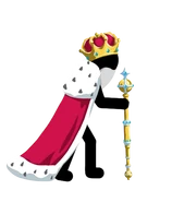 King Zarek in Stick War: Saga.