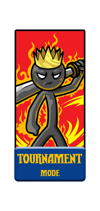 Stickman with a golden crown