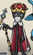 King Zarek concept art.