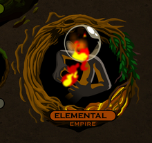 Elemental empire icon selection