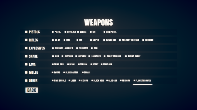 Weapons, Stick Fight: The Game Wiki
