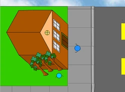 The Mansion appearing in Stick RPG Complete (outside view).