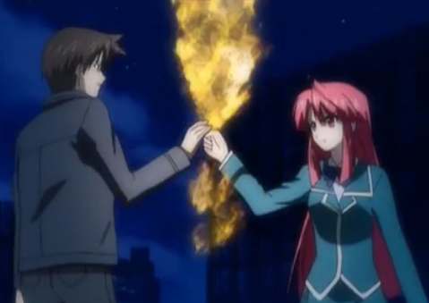 Kazuma and Ayano  Kaze no stigma, Stigmata, Anime knight