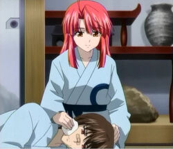 Kazuma and Ayano  Kaze no stigma, Stigmata, Anime knight