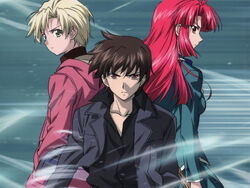 Kazuma looks so surprised  Romantic anime, Anime knight, Kaze no stigma