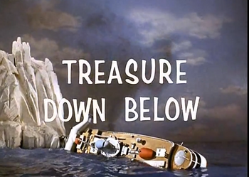 Treasure below titlecard