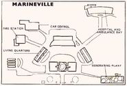 Drawing of Marineville complex [2].