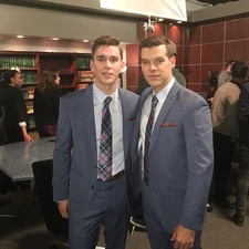 Ben Jenkin, stunt double for Preston Jones on set of episode 7