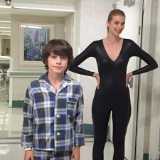 Little Cameron meets Catsuit