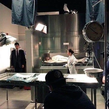 BTS from S1 at the Morgue