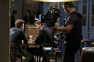 Damon and Kyle shooting Full Stop