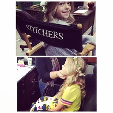 Coco getting hair and makeup BTS Season 2