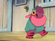 Lilo & Stitch The Series - Nosy - Nosy saunters off casually