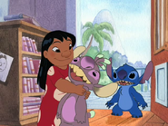 Lilo and Stitch with Woops