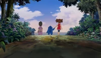 The beginning of a new stage in life for Yuna and Stitch.
