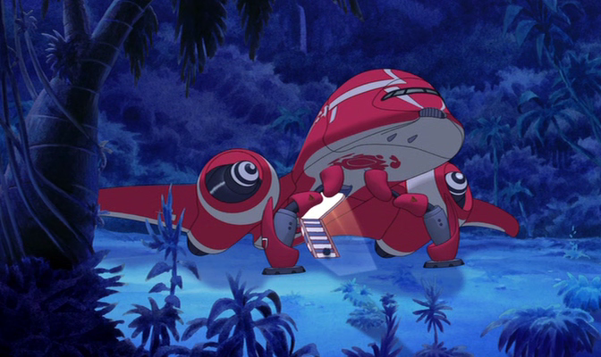 lilo and stitch spaceship toy
