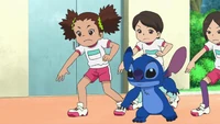 Yuna in sportswear