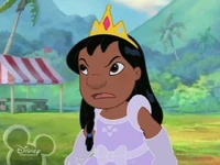 Lilo as a princess