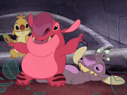 Lilo & Stitch The Series - Woops - 'Yes, I am outta here!'
