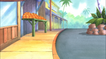 Lilo & Stitch The Series - Angel - Kokaua Town street background