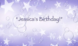Jessica's Birthday