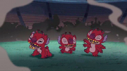 Leroy & Stitch - Three Leroy clones changed into babies by Babyfier