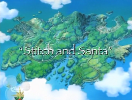Stitch and Santa