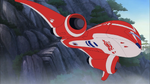 Jumba's Ship flying in the mountains