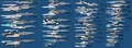 Size chart of playable and non-playable refits of earlier Starfleet ships from post-2410 STO.
