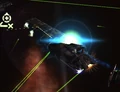 Hit by a high-yield tricobalt device.