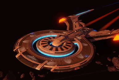 Star Trek - Edison-Class Federation Temporal Warship - Star Trek Online Starship Collection by Eaglemoss Collections