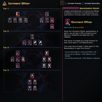 Command Officer tree