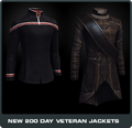 Federation (Odyssey Long) and Klingon jackets