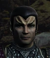 Commander Levek on the bridge.