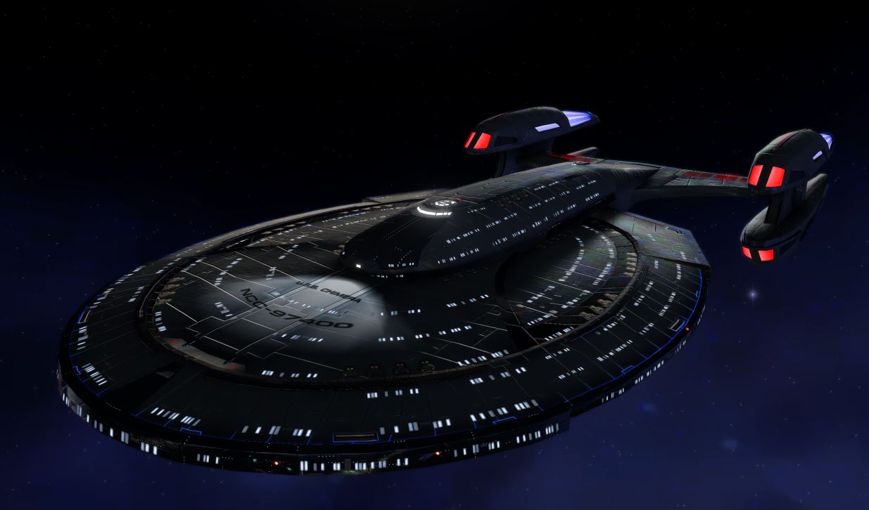 Star Trek Online Chimera-classe Federazione grave Distruttore # 02 EAGLEMOSS Nuovo 