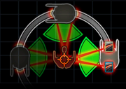 Players who prefer beam array weapons favor the broadside technique, and will often circle their target, keeping them within the broadside arc at all times.
